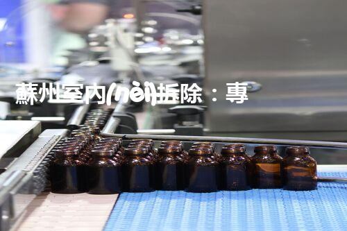 蘇州室內(nèi)拆除：專業(yè)高效，安全環(huán)保一站式服務